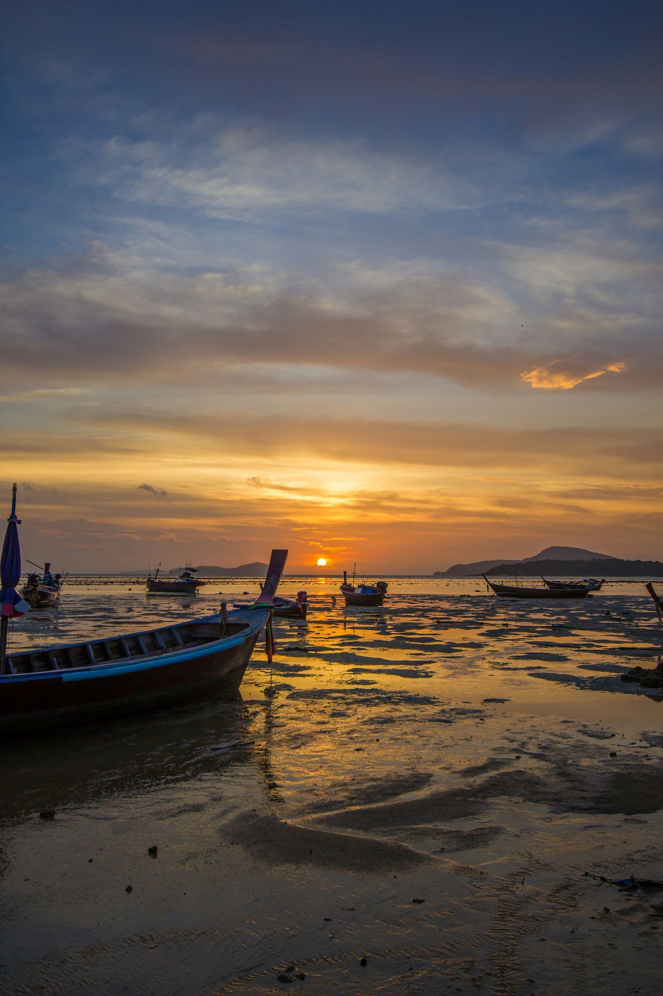 Beautiful sunrise in Rawai Phuket